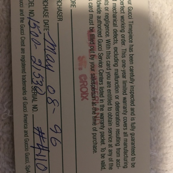 Woman Gucci Watch - Picture 11 of 11